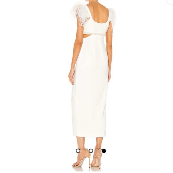 Likely Feather Midi Dress - Picture 5 of 5